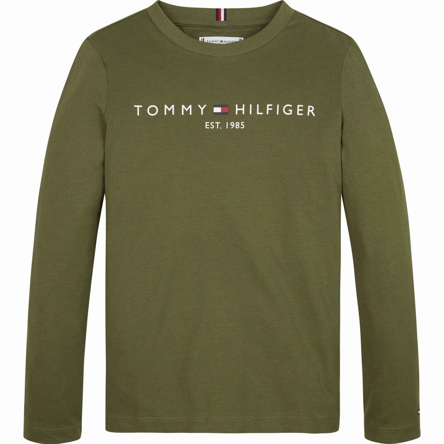 Sustainable Dye Process Tommy Hilfiger Utility Olive U Essential Blouse