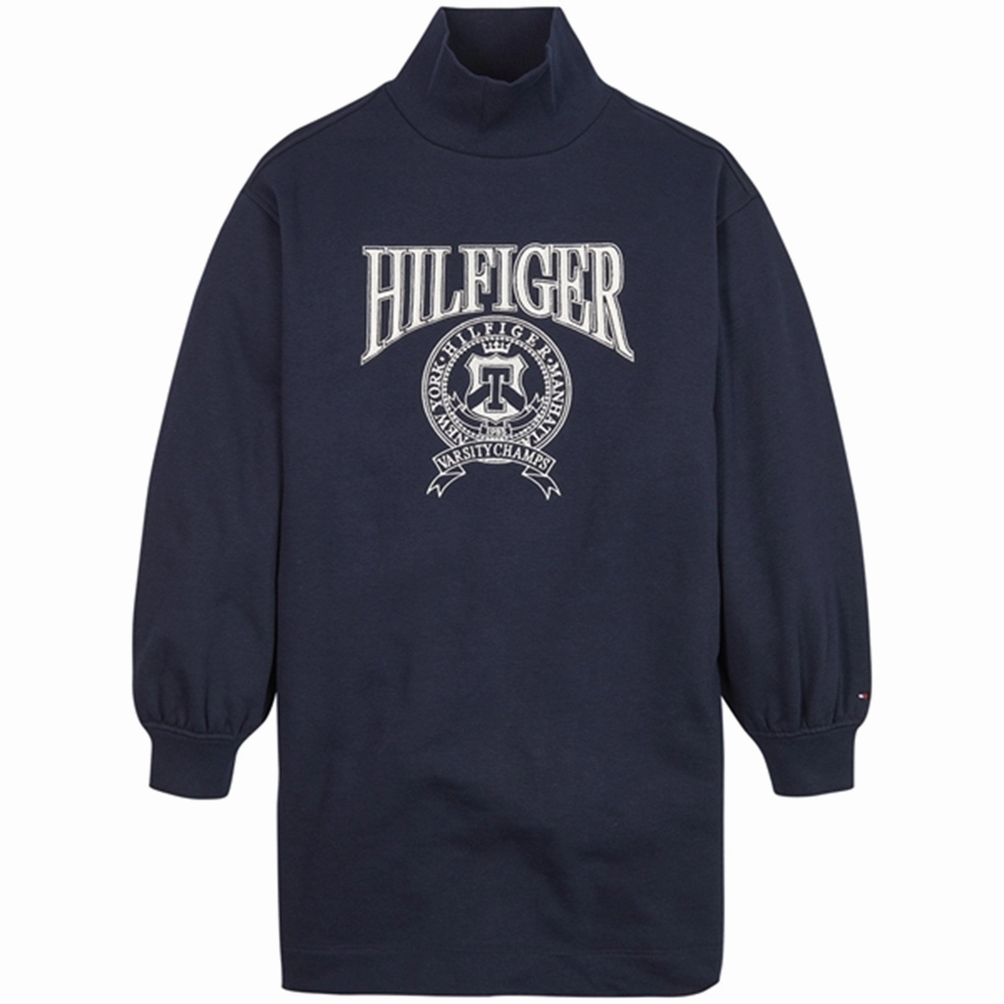 Tommy Hilfiger Varsity Dress Desert Sky Luxe Touch