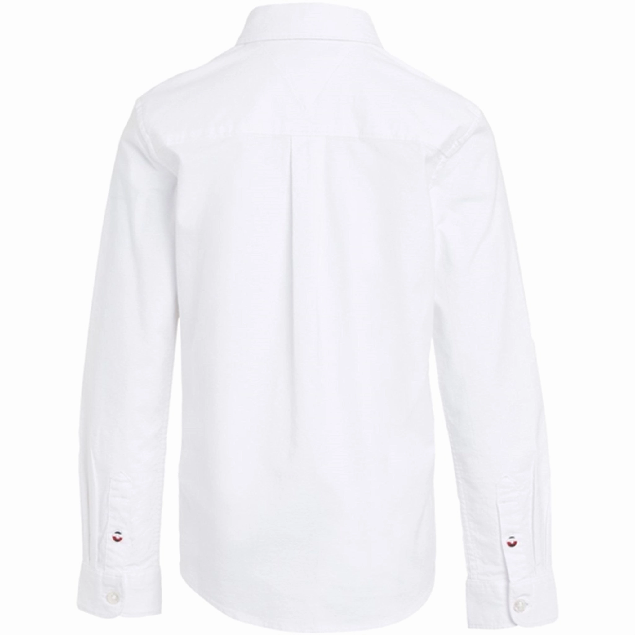 Tommy Hilfiger Varsity Oxford Shirt White Statement Maker Relaxed Silhouette