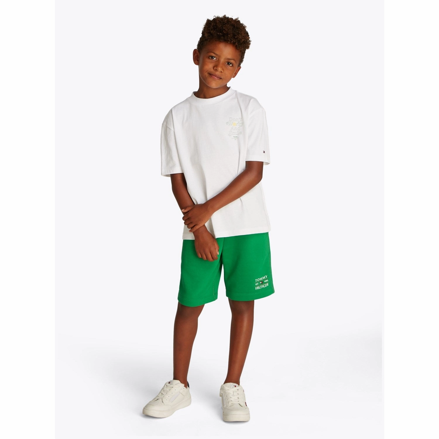 SustainableManufacturing Tommy Hilfiger White Fun Graphic T-Shirt