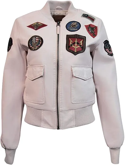 Top Gun Giubbino bomber da donna Hollywood 52003 52387 205 rosa middle aged people Odor Control Fabric