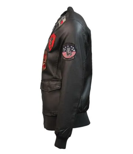 Serve Top Gun giubbotto bomber in Vegan 52013 52390 169 testa di moro