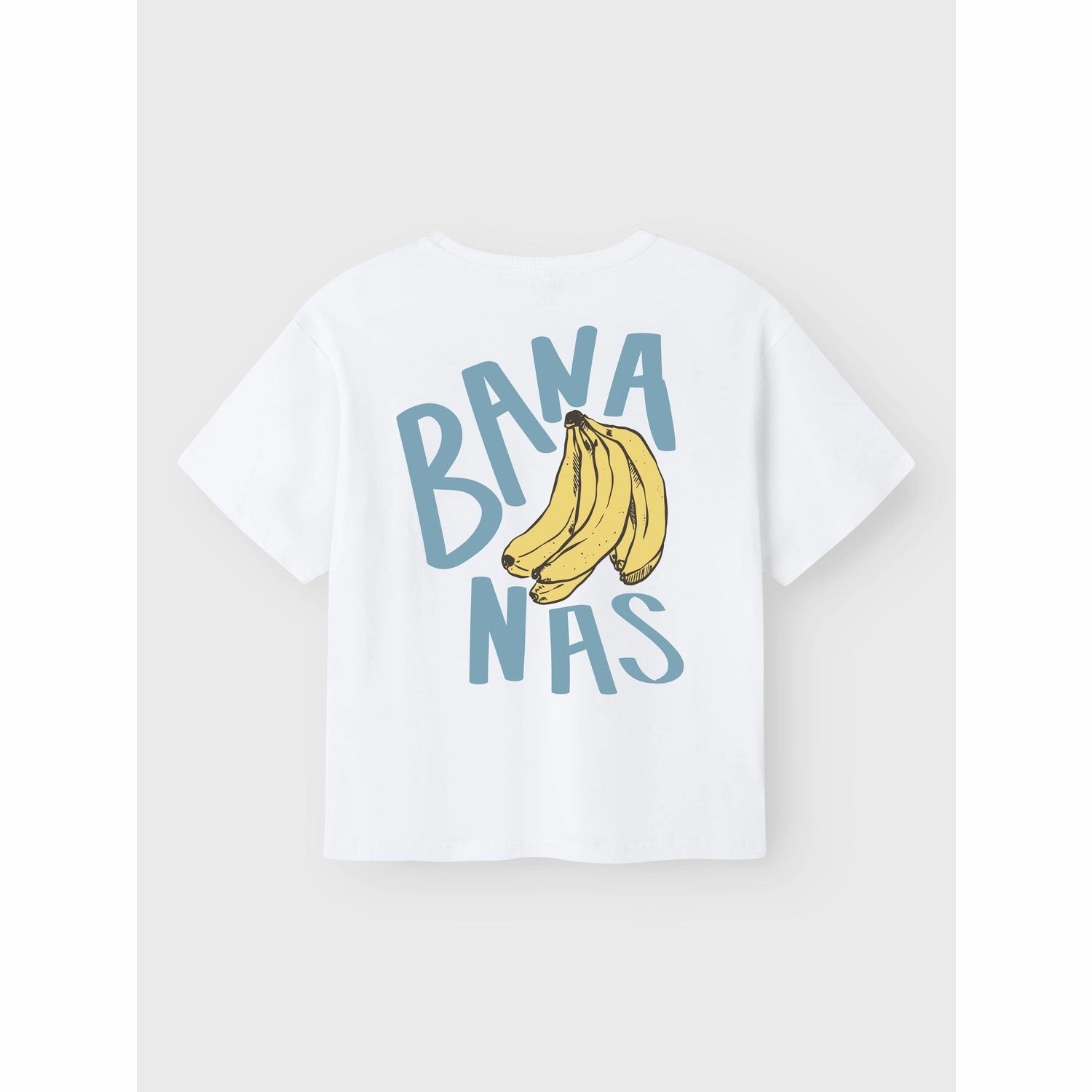 Name It Bright White Lemon Drop Nkmjacob Rlx Ss Top Box Easy-to-Match High Density Fabric