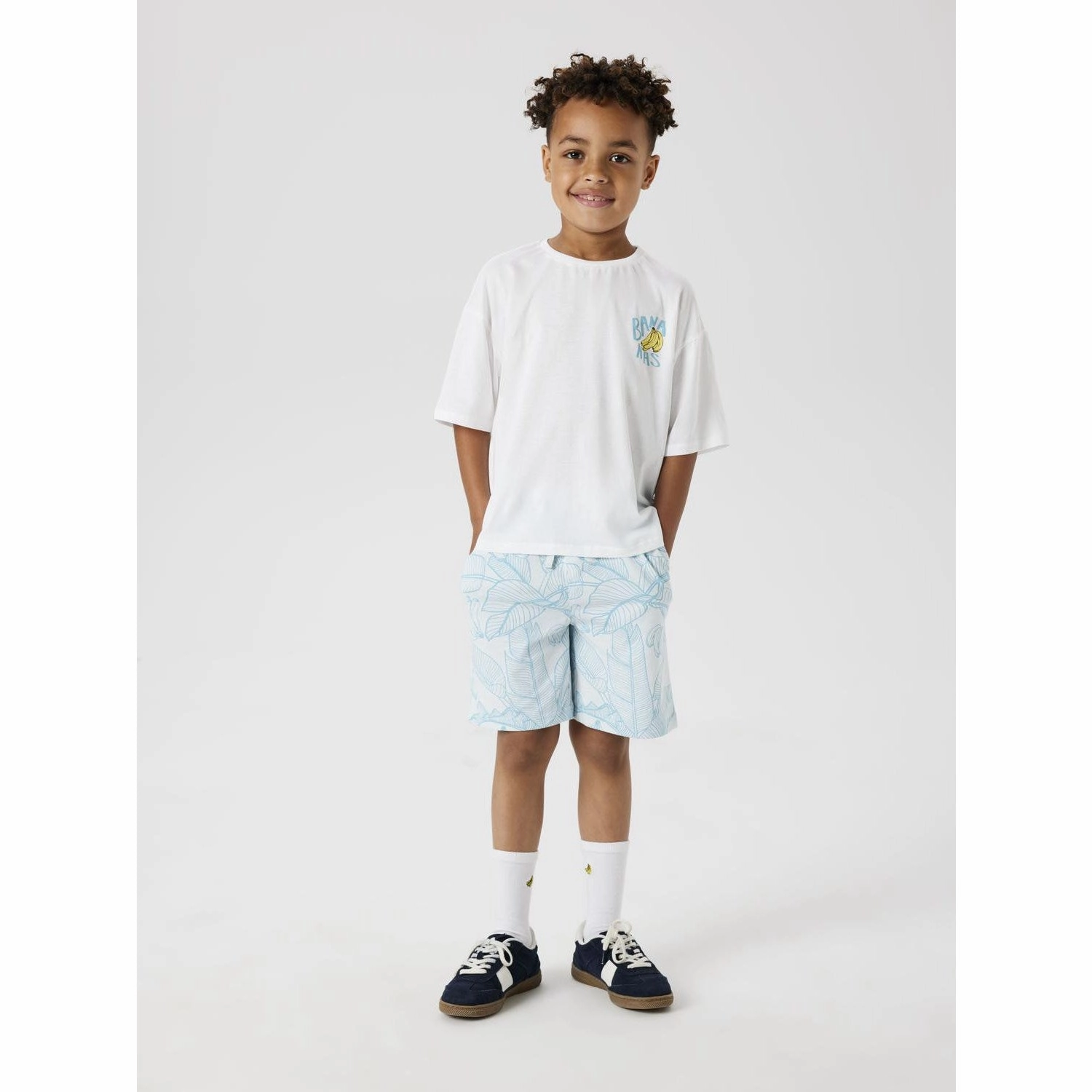 Casual Statement Name It Bright White Lemon Drop Nkmjacob Rlx Ss Top Box