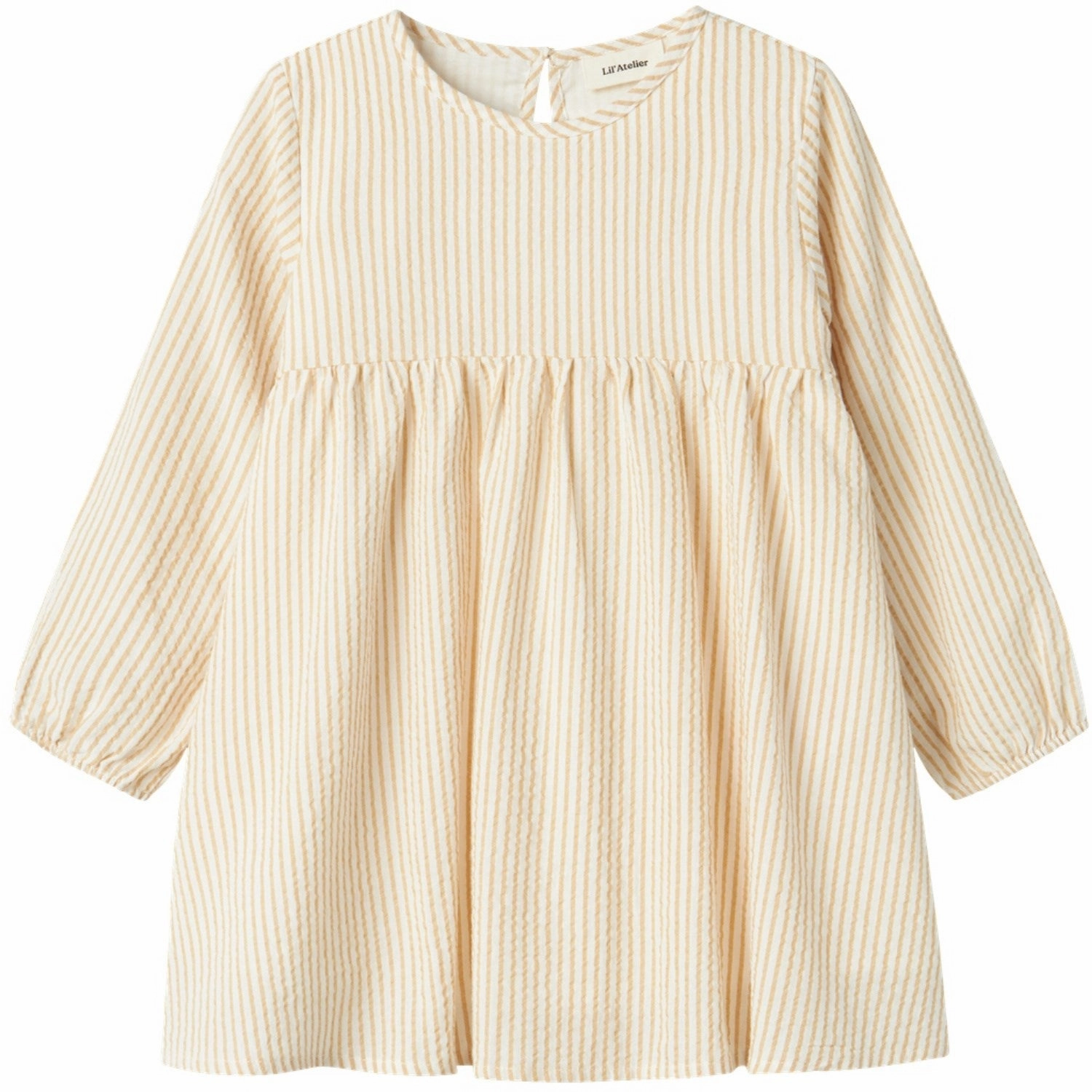 Sleek Motion Lil'Atelier Coconut Milk Lino Loose Dress