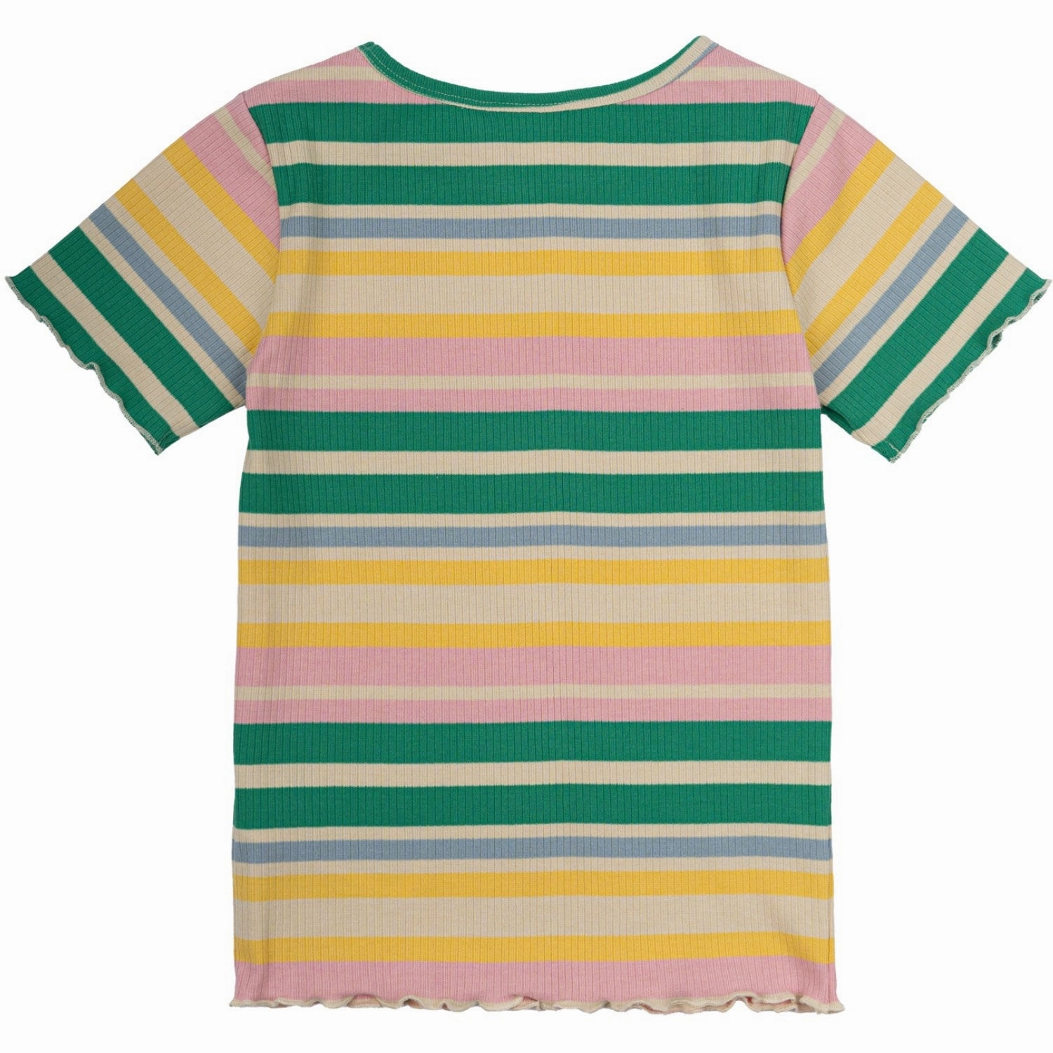 The New Lemon Drop Kate Rib T-Shirt Sporty Style Wear
