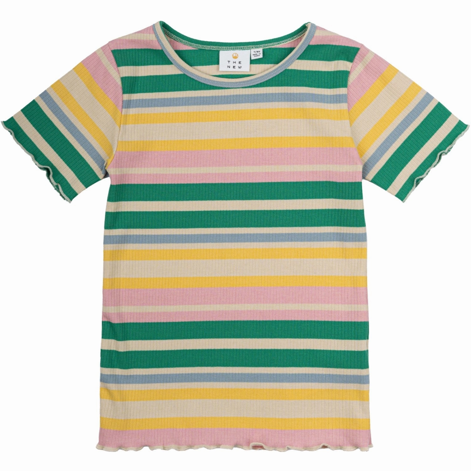 The New Lemon Drop Kate Rib T-Shirt Light and Soft brandable