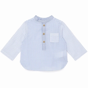BONTON Mix Ciel Baby Blouse Reinforced Hems