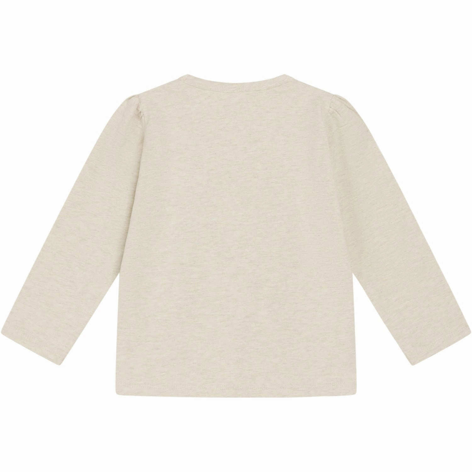 Smooth Cotton Blend Eco Friendly Production Hust & Claire Wheat Melange Mini Anie Blouse
