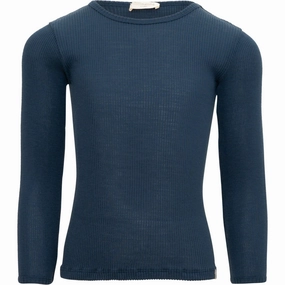 Minimalisma Midnight Atlantic Blouse High-Quality Craftsmanship Eye-Catching Pattern