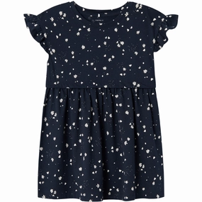 Name It Dark Sapphire Henra Dress Chill Lines Versatile Cut