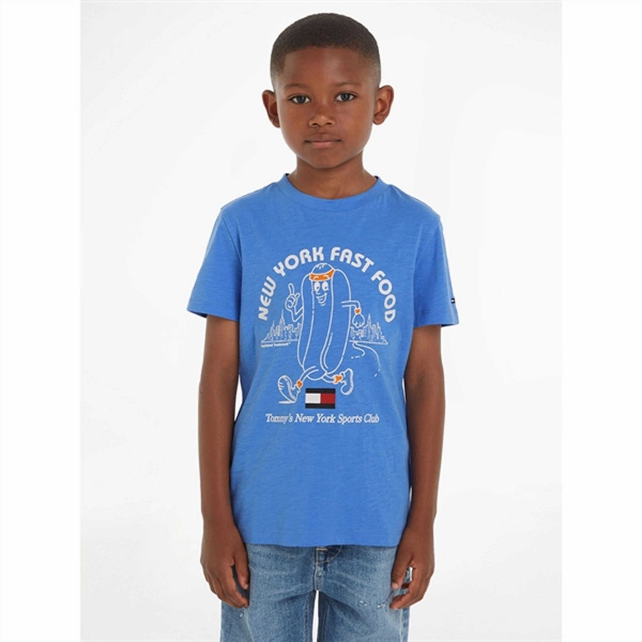 Tommy Hilfiger Fun T-Shirt Blue Spell Cozy Vibes