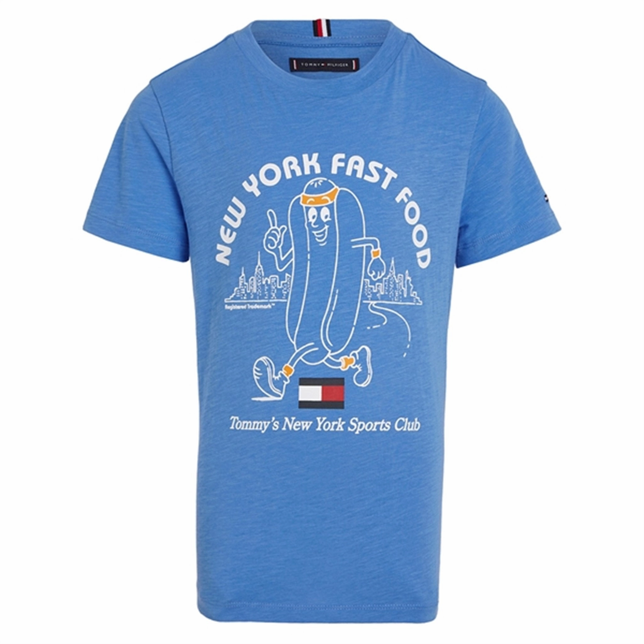 Tommy Hilfiger Fun T-Shirt Blue Spell Scoop neck
