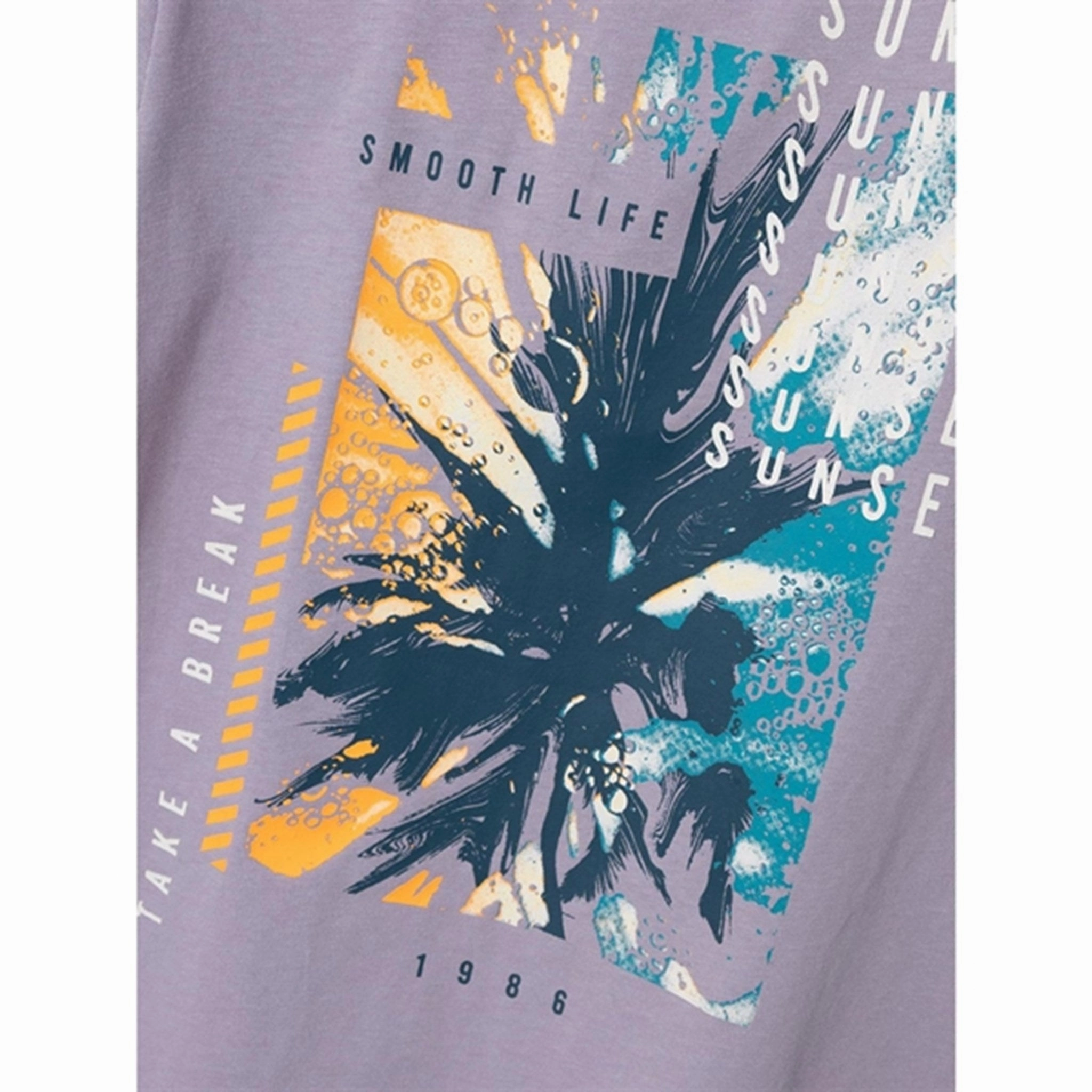 Heather Texture Finish All-Season Comfort Name it Wisteria Jensen T-Shirt