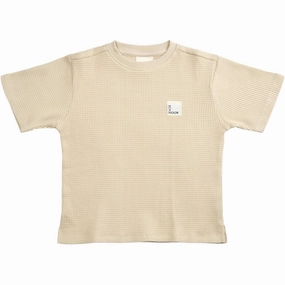 Flexible Weave Chic Wearable Sofie Schnoor T-shirt Sand