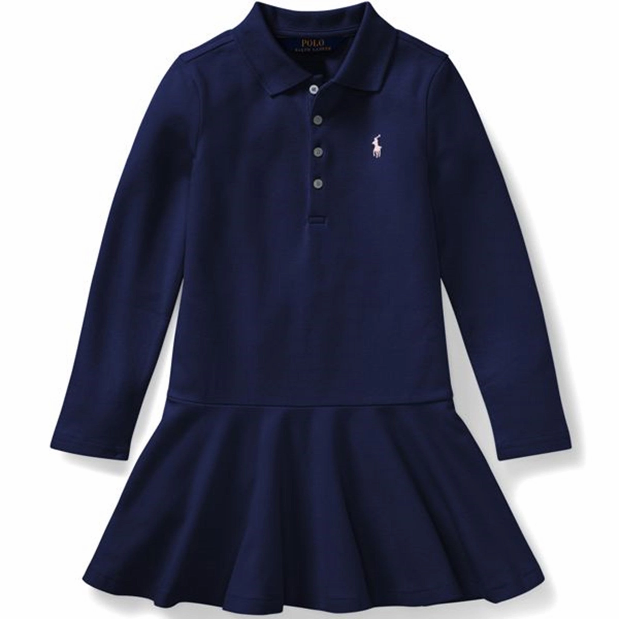 Polo Ralph Lauren Girl Dress Navy Minimal Form