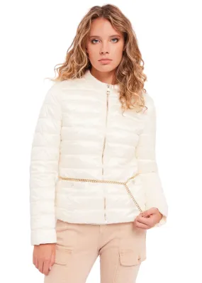 AbrasionResistant Edging Gaud?? giacca piumino 100 grammi da donna 411BD35002 panna