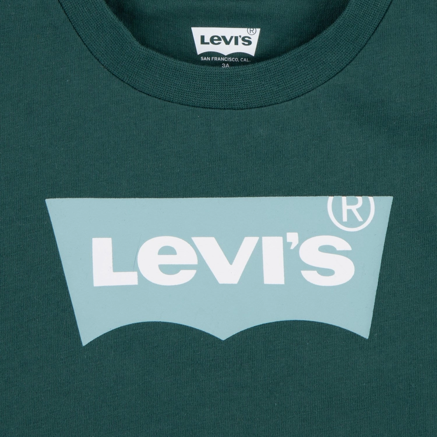 Personalized Sleeveless Levi's GREEN Batwing Tee