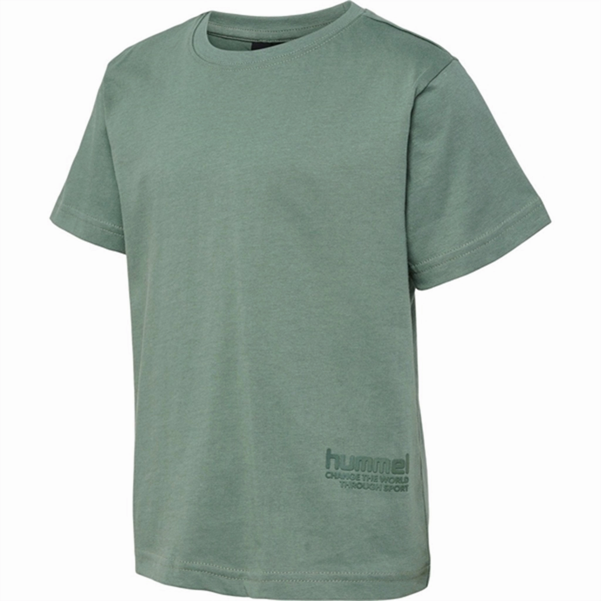 Seam Free Shoulders Hummel Laurel Wreath Pure T-shirt