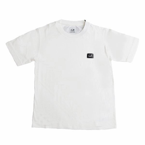 Breathable mesh lining C.P. Company Gauze White T-shirt