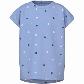 Polka Dot Pattern Name It Serenity Hearts Vigga Capsl T-Shirt