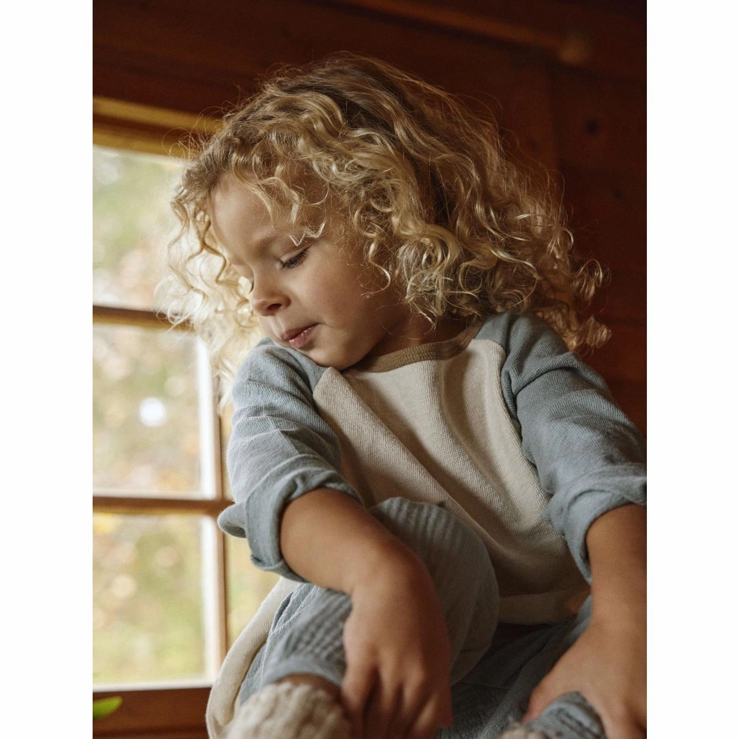 Lil'Atelier Birch Nunan Blouse Layering Essential