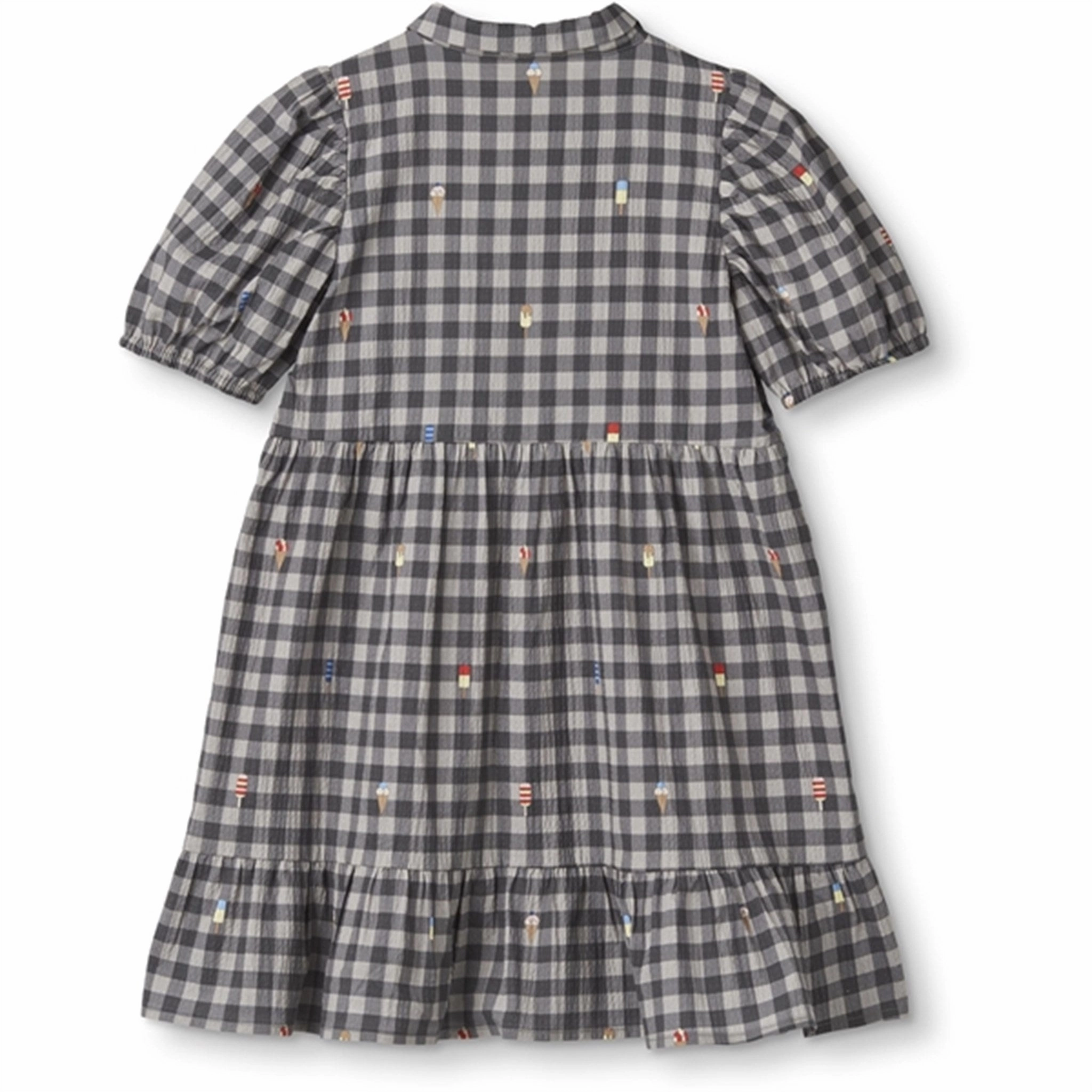 Fliink Magnet Check Aop Polar Dress Perfect Day-to-Night Comfortable outdoor wear