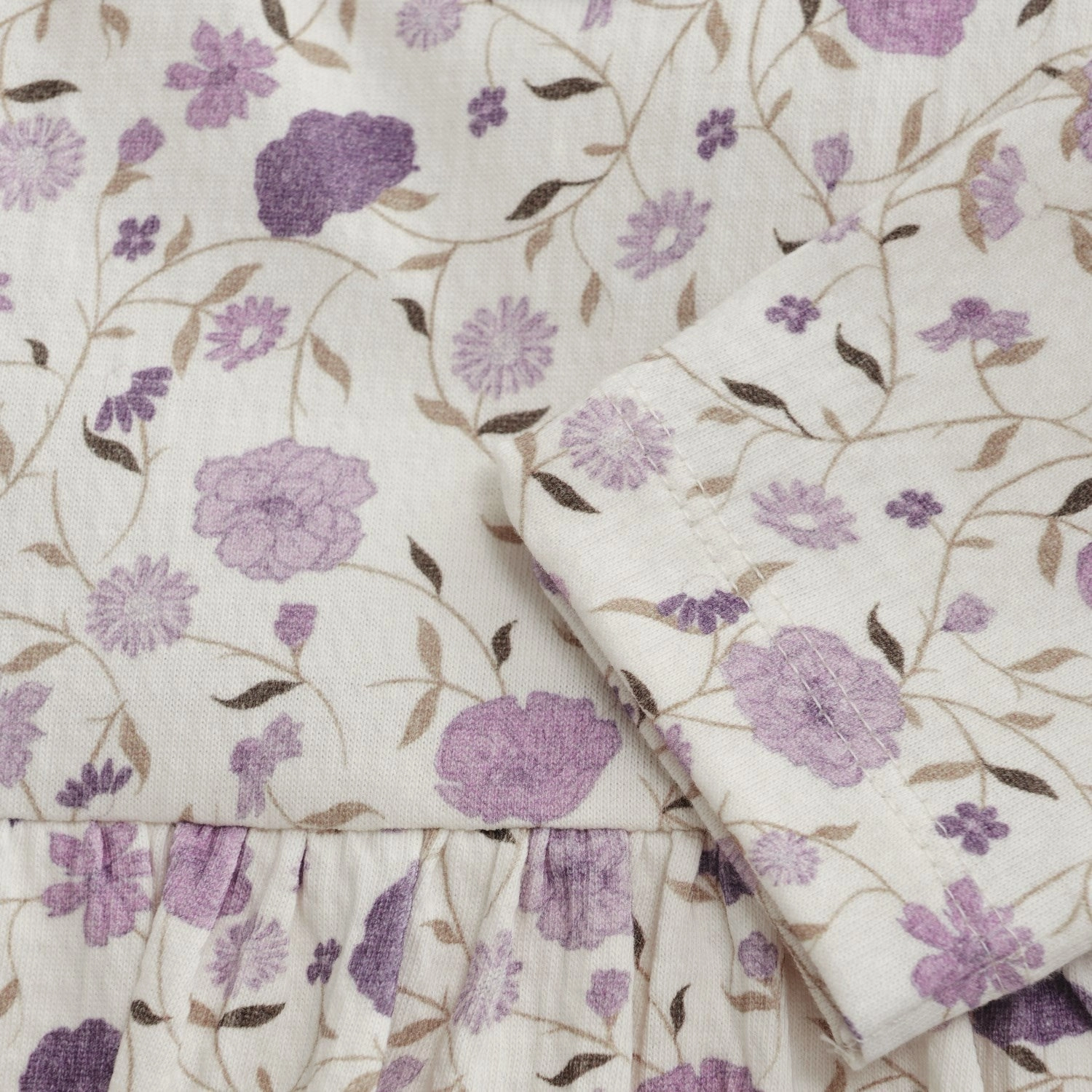 Minymo Eggnog Dress AOP Simple yet chic gown Modern Design