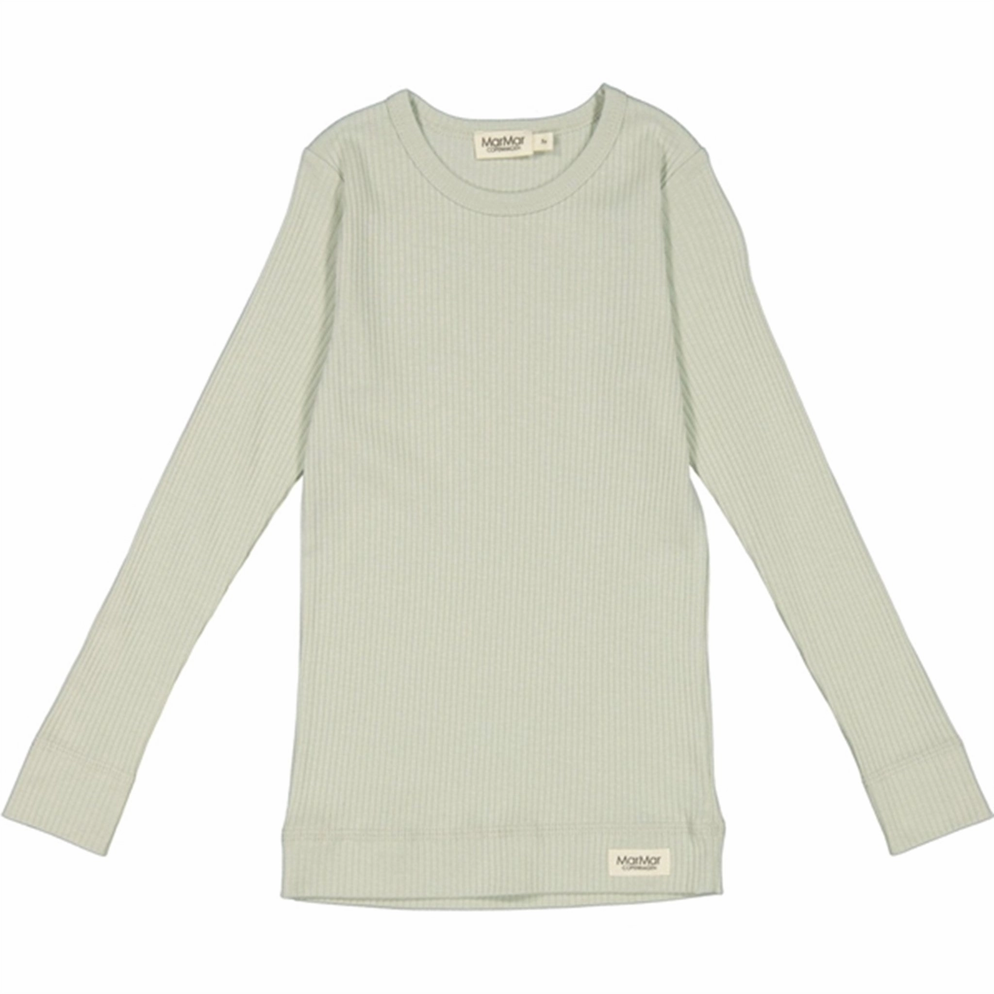Military Inspired MarMar Modal White Sage Blouse Plain
