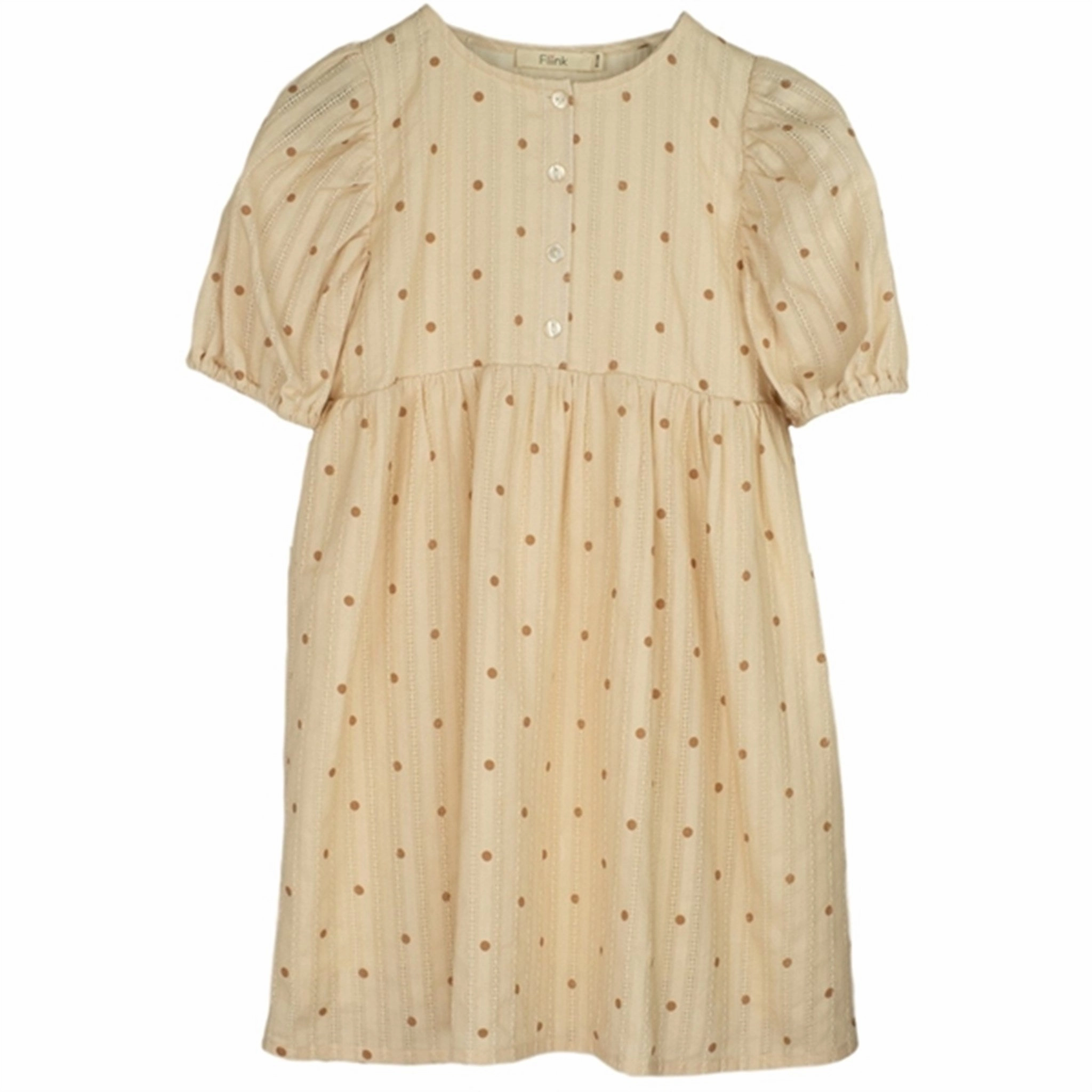 Fliink Sandshell Aop Nanna Ss Dress Light Wear