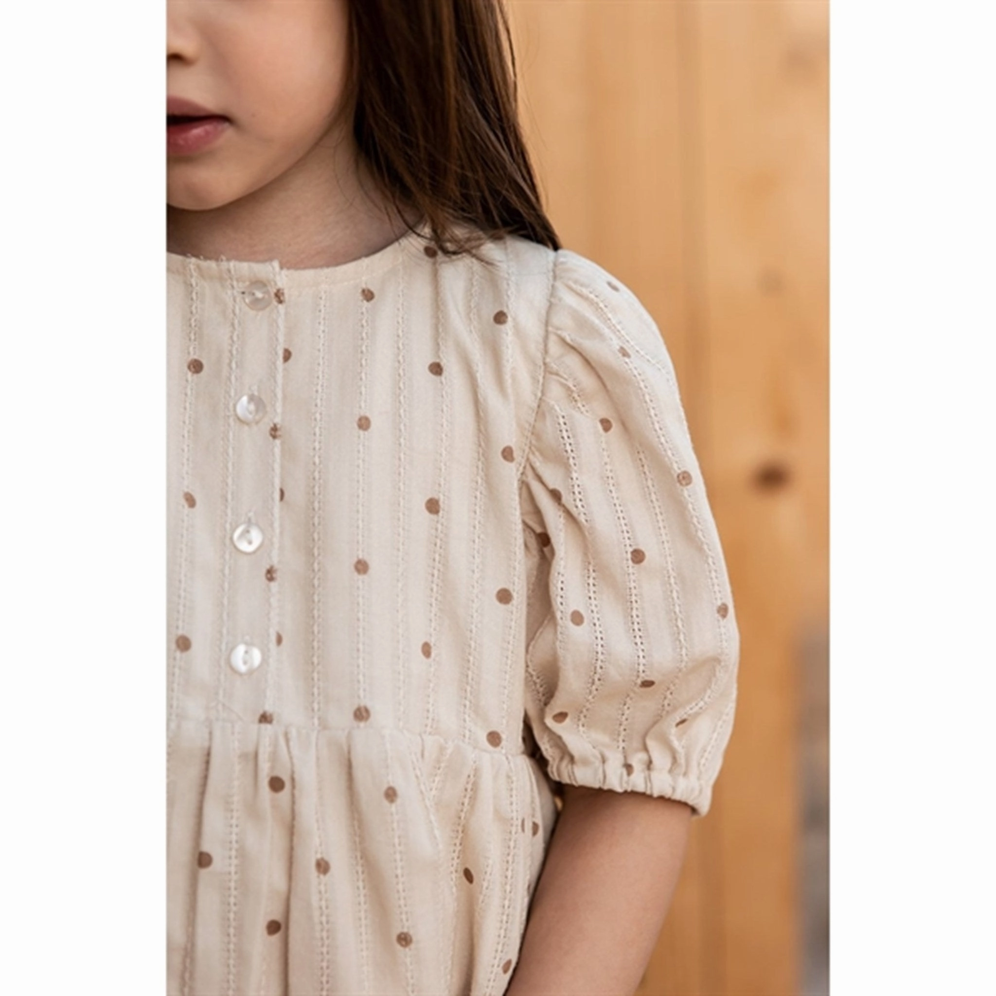 Fliink Sandshell Aop Nanna Ss Dress Built-In-Slip Fashion Essential