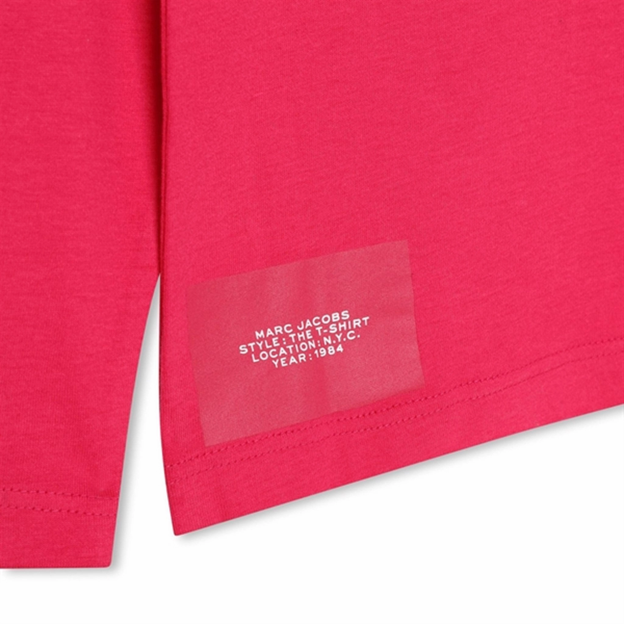 Marc Jacobs Fuschia Blouse formal dinner Laser Cut Edge Detail