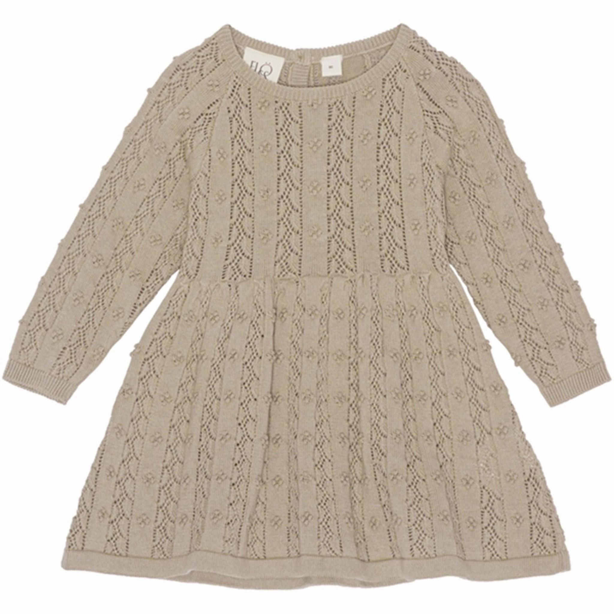 Crisp Look Glam Touch Fl?ss Ellie Dress Chestnut