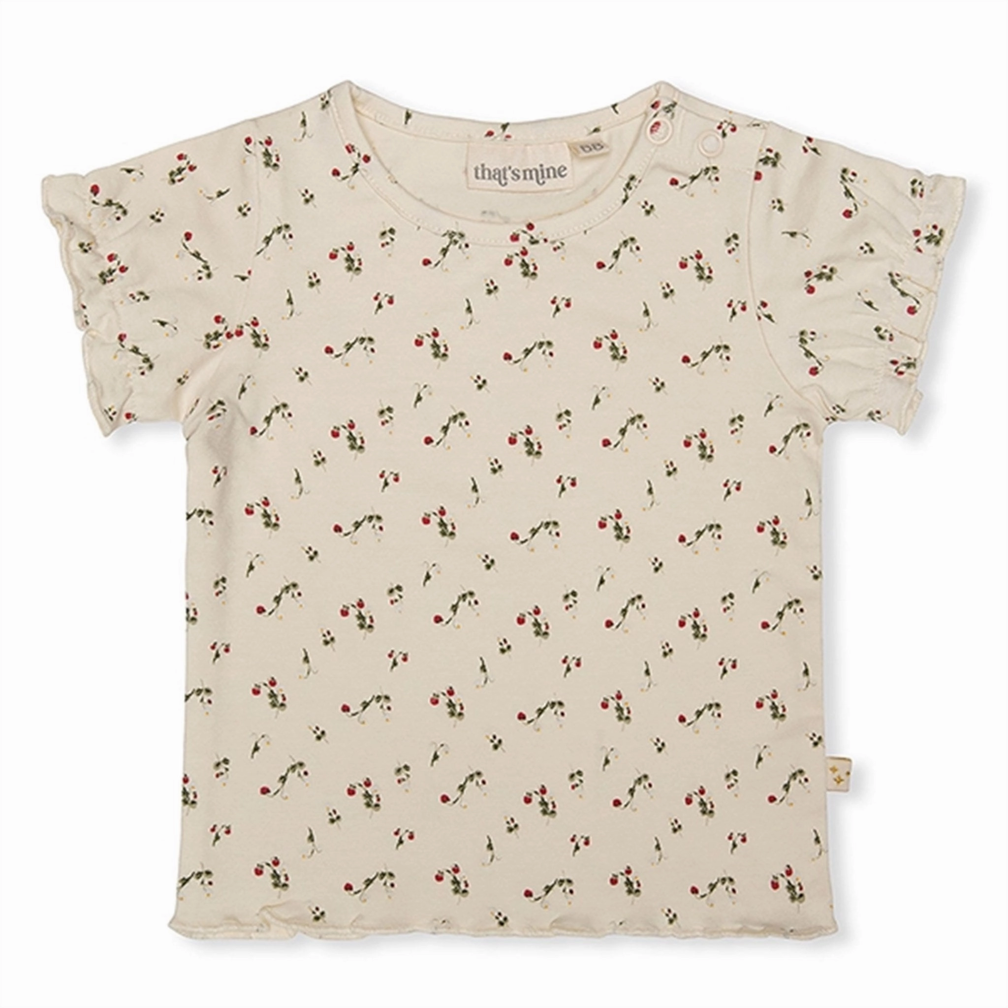 That's Mine Wild Berries Ebba T-shirt Essential Fashion Easy Layering