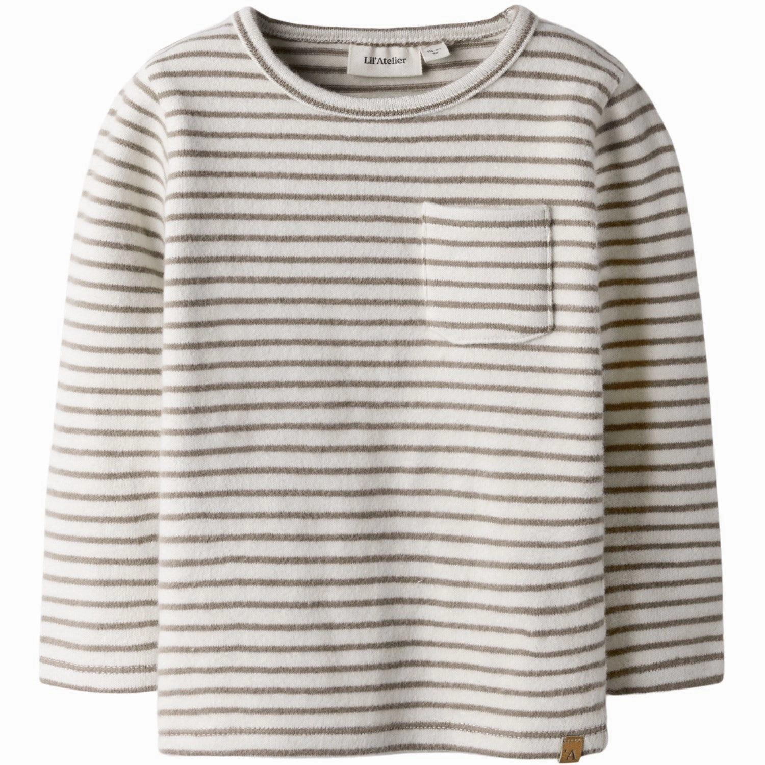 Lil'Atelier Turtledove Sepia Tint Nmmthoro Jen Ls Slim Top Lil Corporate Event Multi Pocket Utility