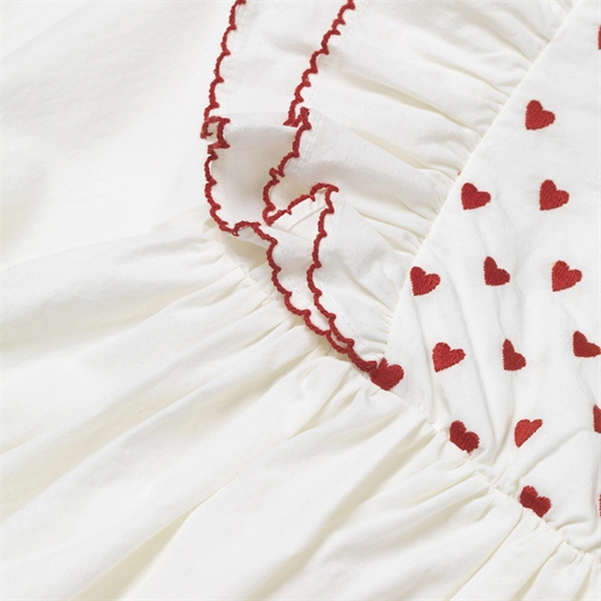 Konges Sl?jd White Coeur Dress Tailored-fit Timeless Edge