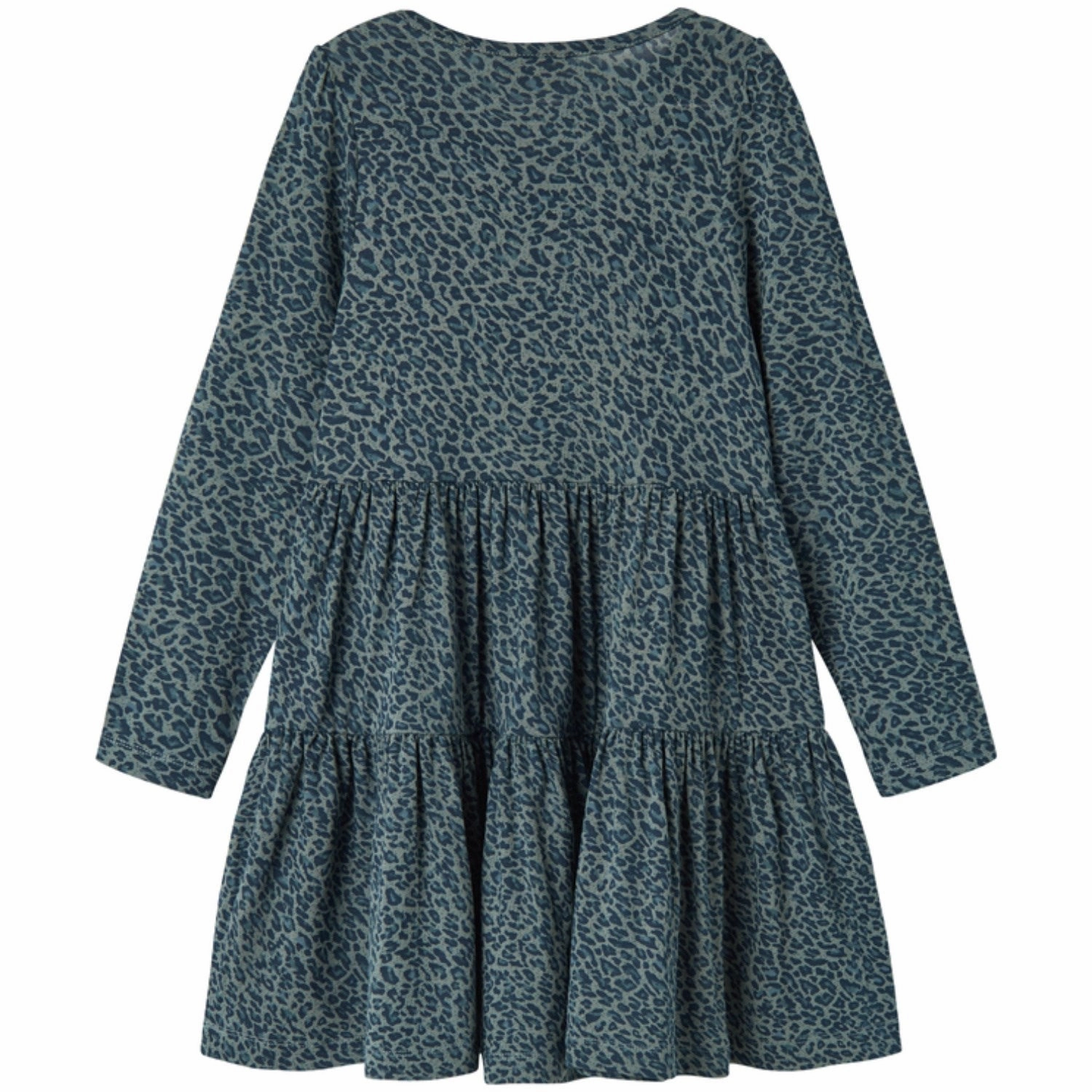 Relaxed Movement Soft Draping MarMar Leopard Dusty Green Leo Leo Dolly Dress