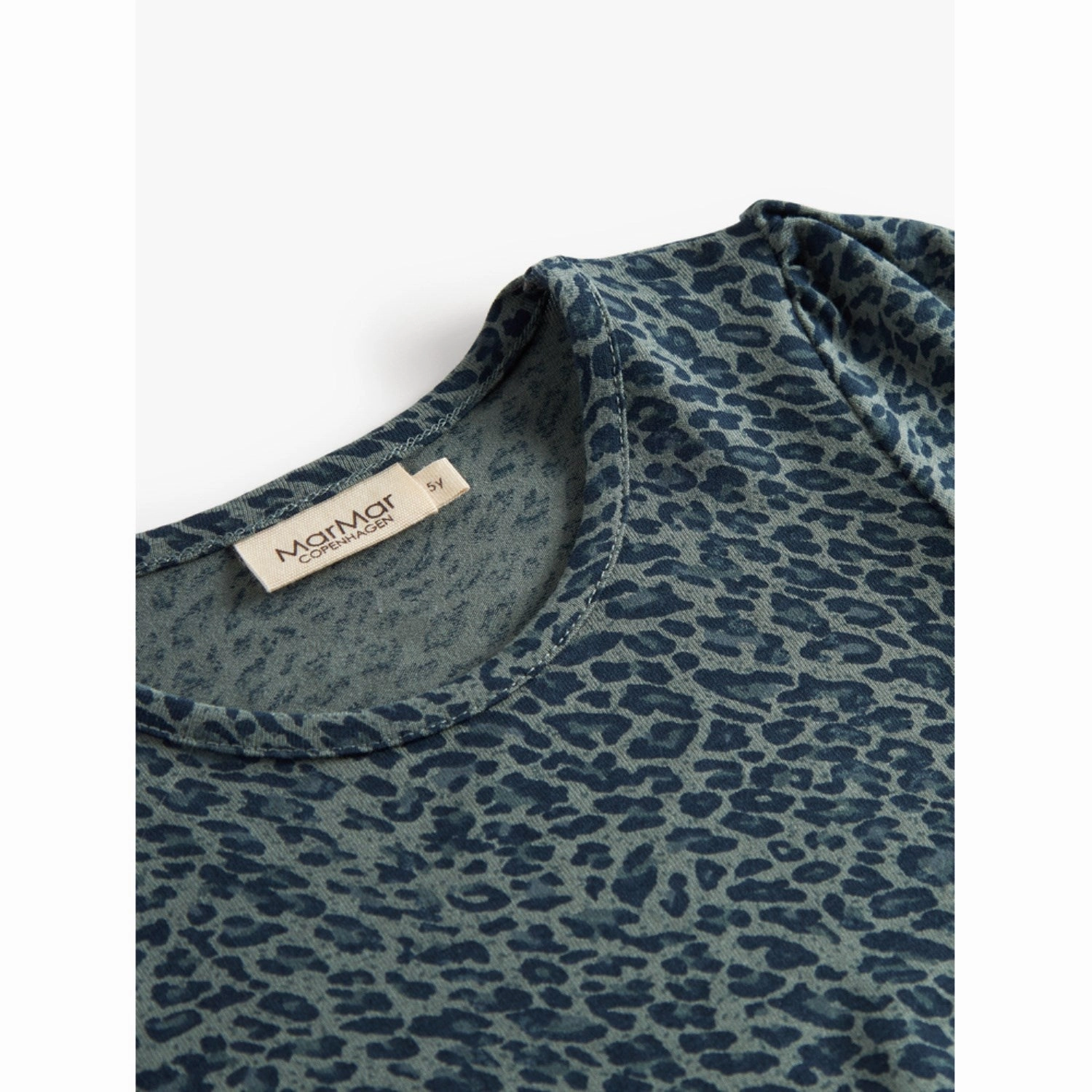 Sheer Panel MarMar Leopard Dusty Green Leo Leo Dolly Dress