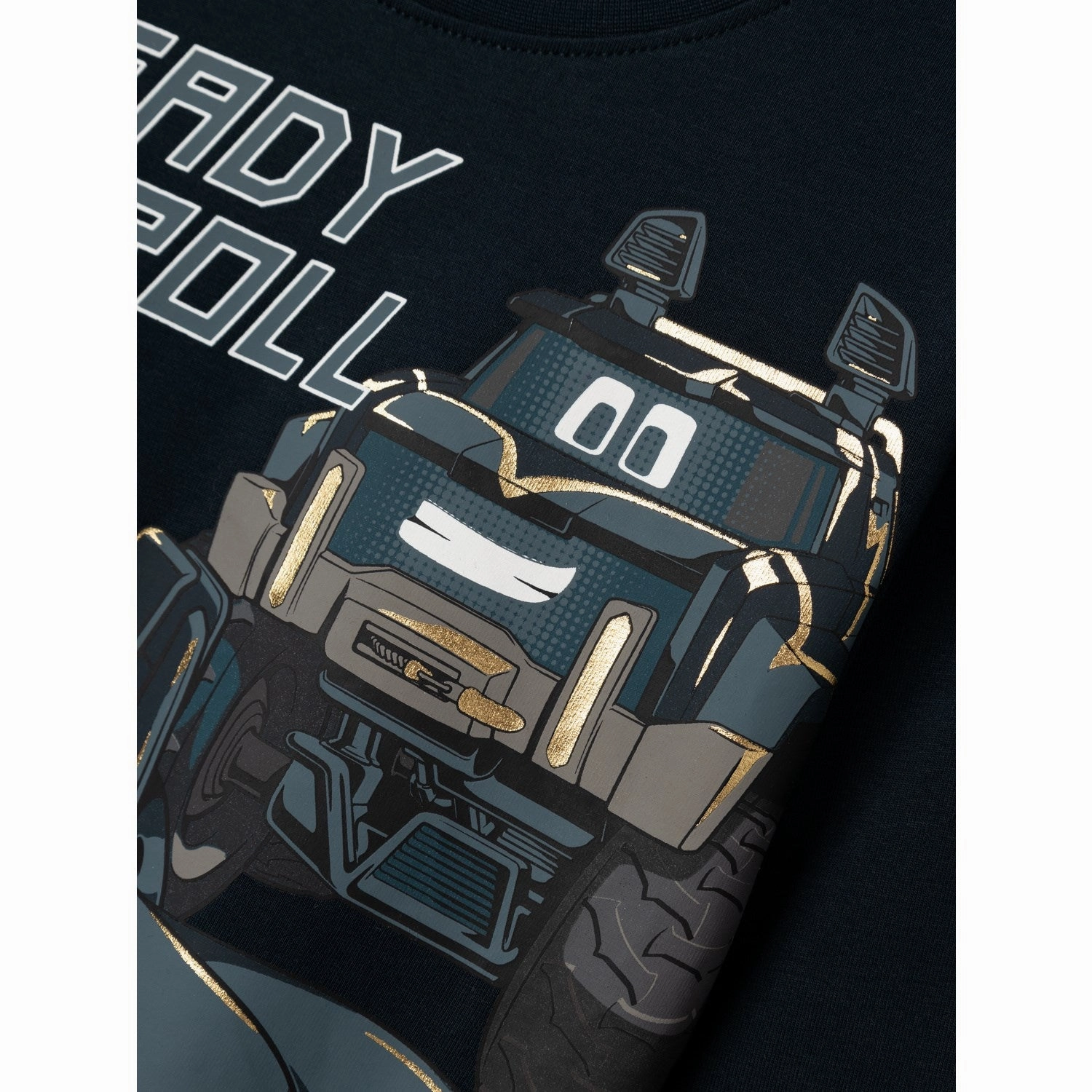 Name It Dark Sapphire Sikke Batwheels Blouse Versatile Look