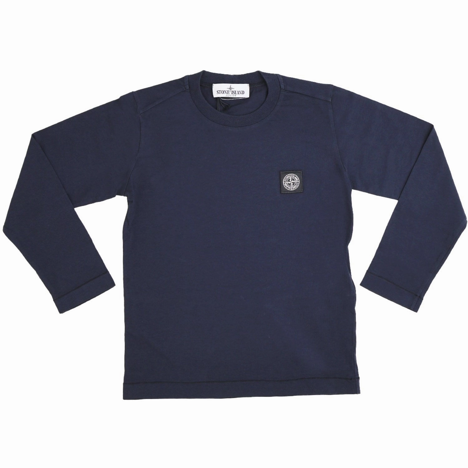 Stone Island Navy Blue T Shirt Patterned Design