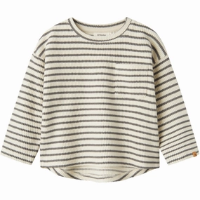 Multipurpose Layering Fabric Lil'Atelier Turtledove Pewter Tadeo Blouse