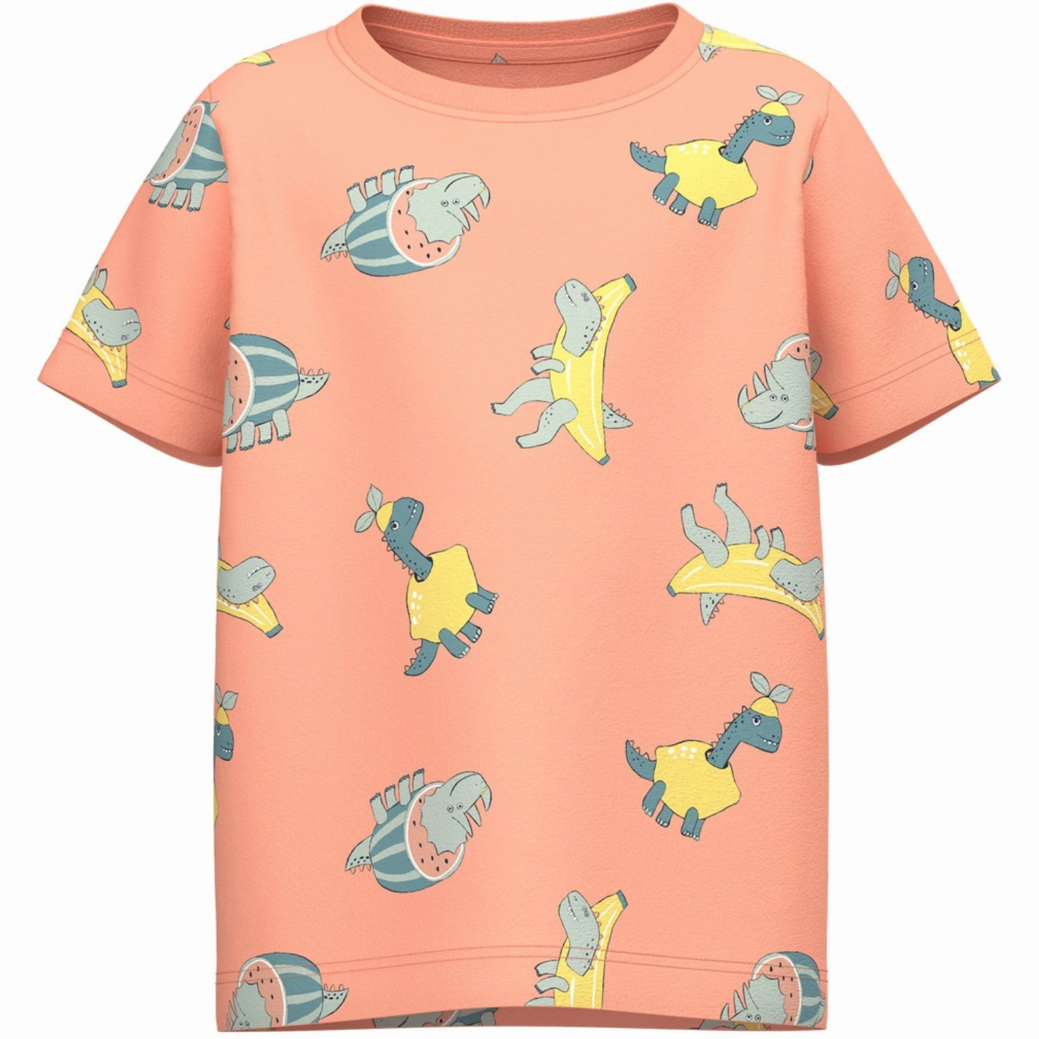 Fashion-Forward Striped Pattern Name It Papaya Punch Varga T-Shirt