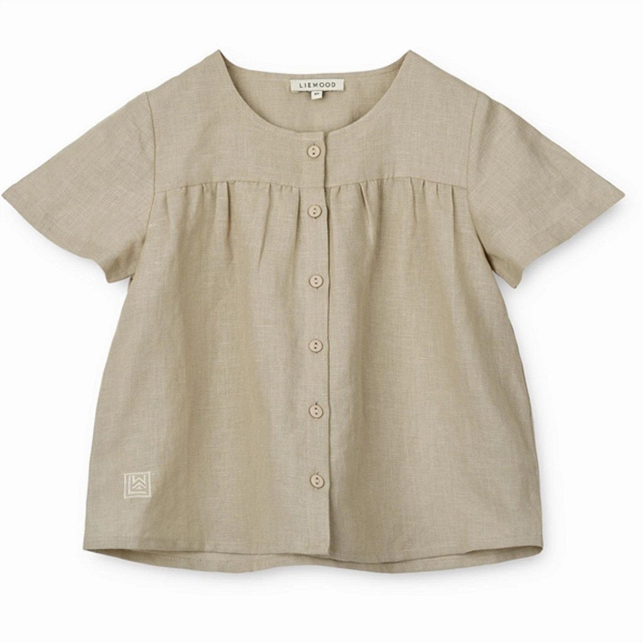 Cozy Comfort Look Basic Comfort Liewood Mist Annaka Linen Top