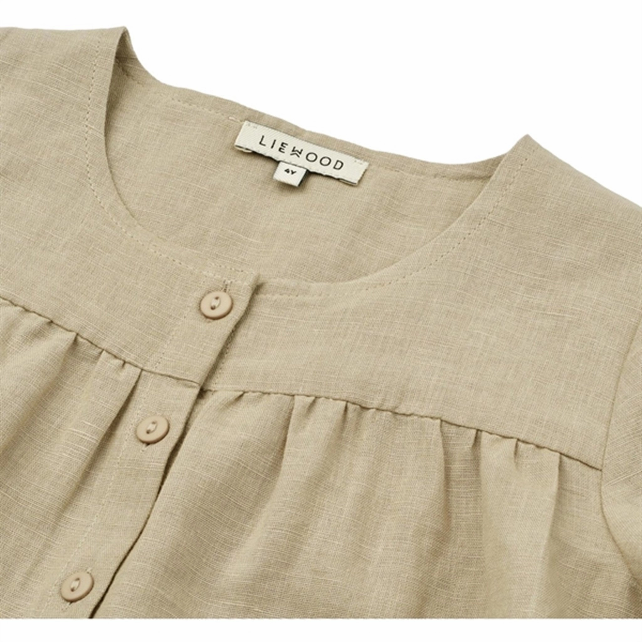 Liewood Mist Annaka Linen Top Minimal Comfort Style