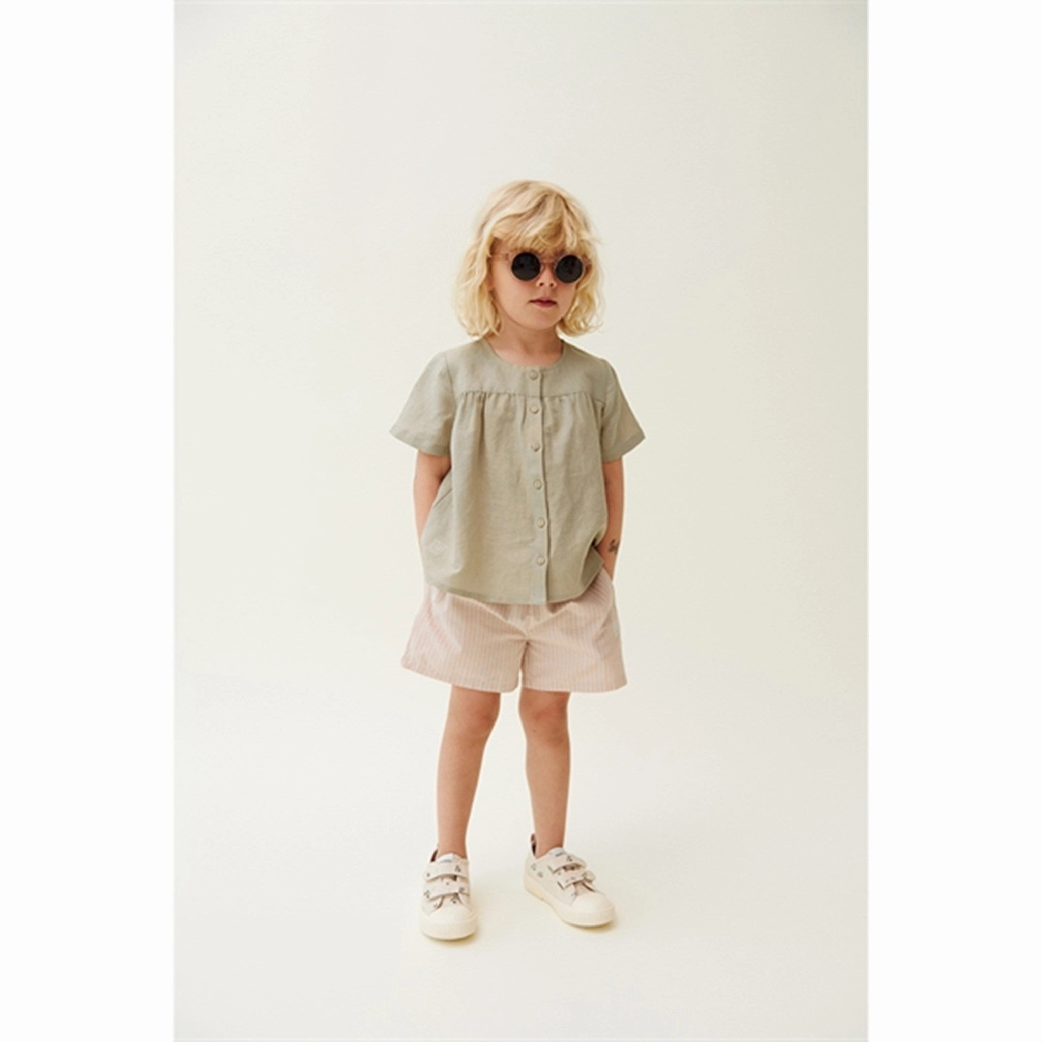 Liewood Mist Annaka Linen Top Workout Gear UV protection layer