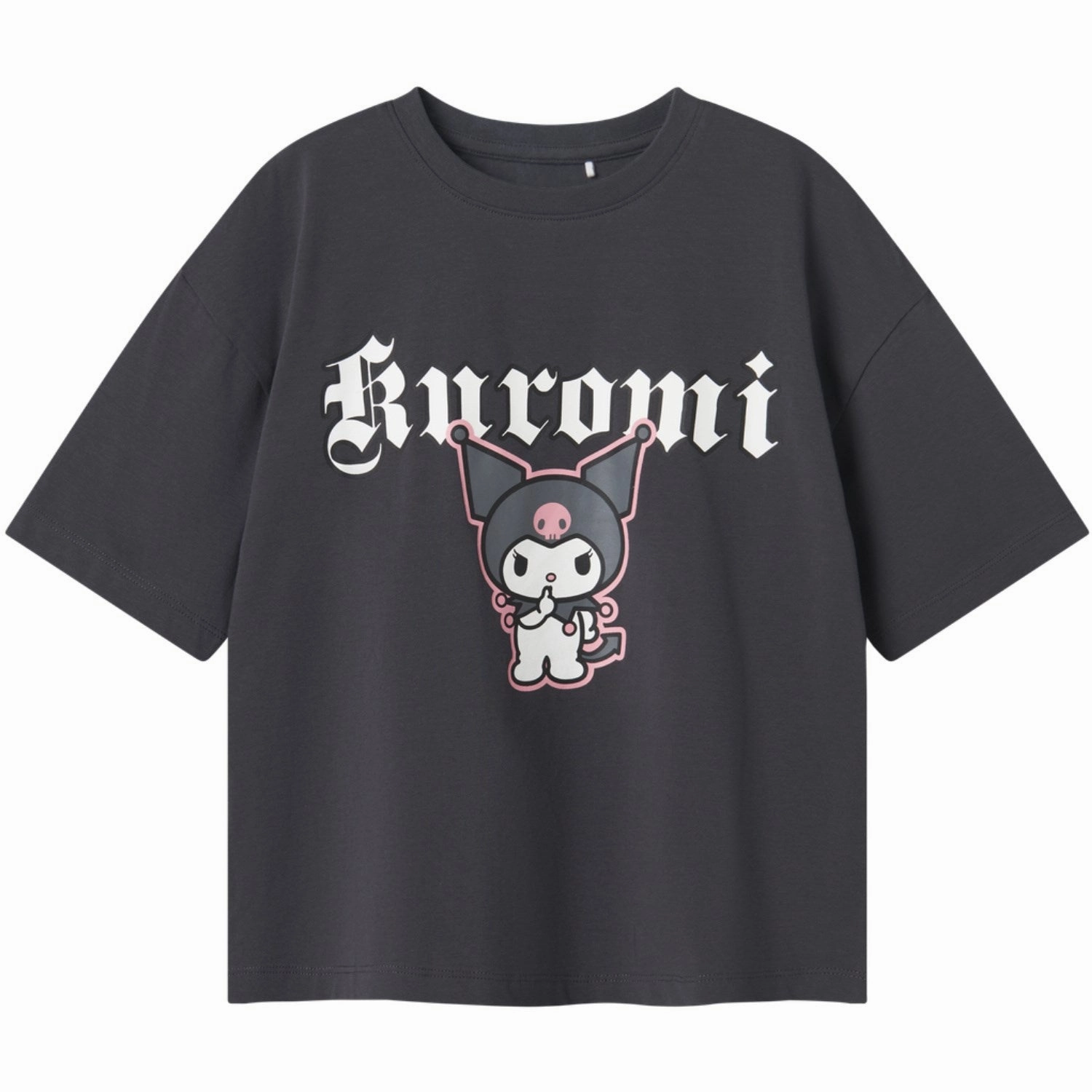 VintageWashEffect Name It Asphalt Nuni Kuromi Regular T-Shirt