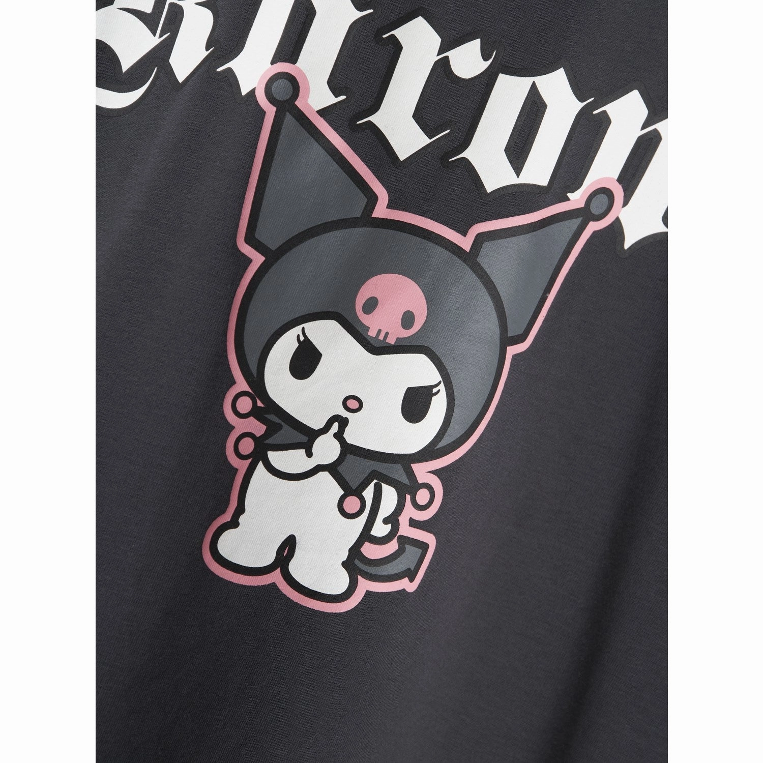 Name It Asphalt Nuni Kuromi Regular T-Shirt High Density Knit