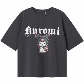 VintageWashEffect Name It Asphalt Nuni Kuromi Regular T-Shirt