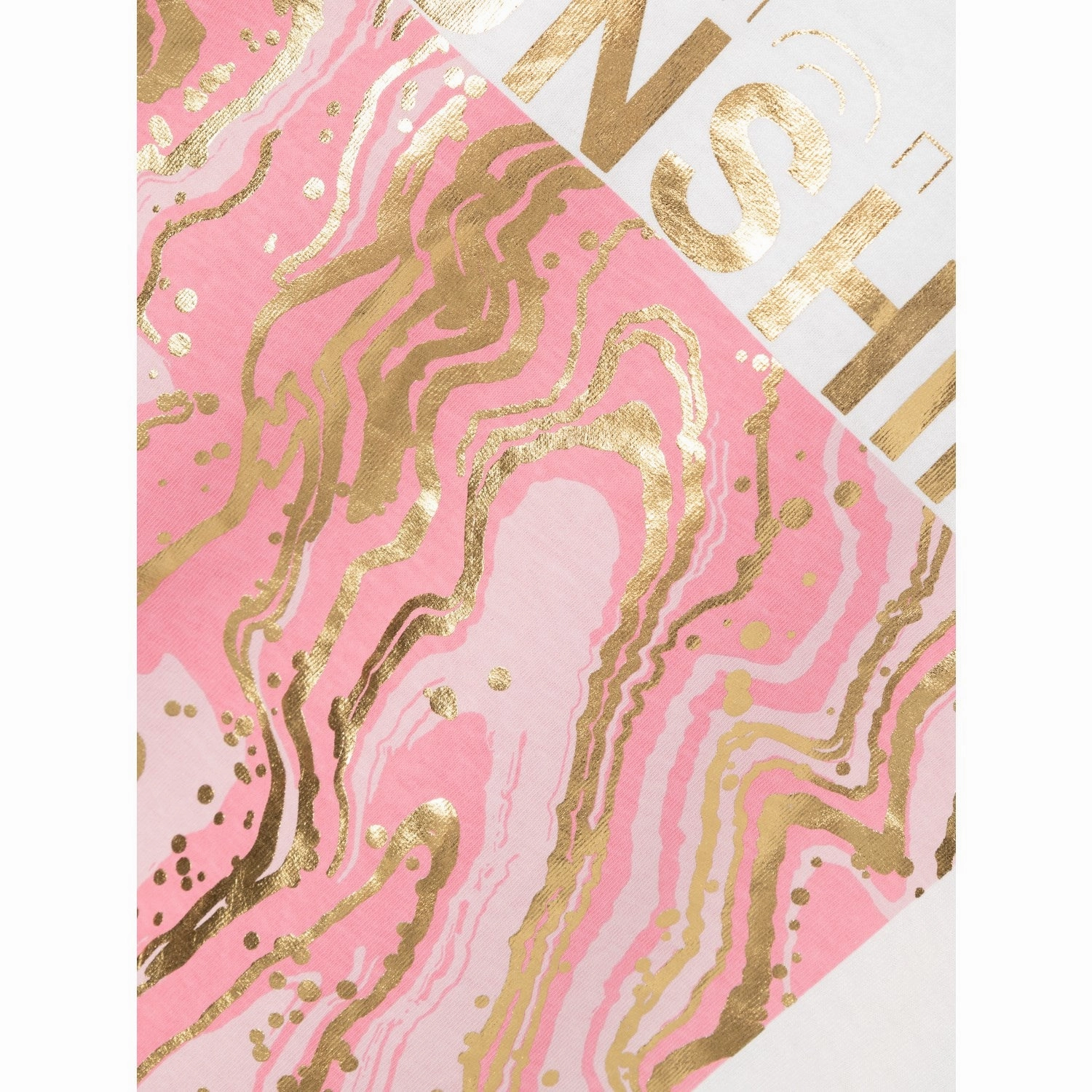 Classic Style Classic Wardrobe Name It Bright White Pink Nectar Javase Loose Short T-Shirt