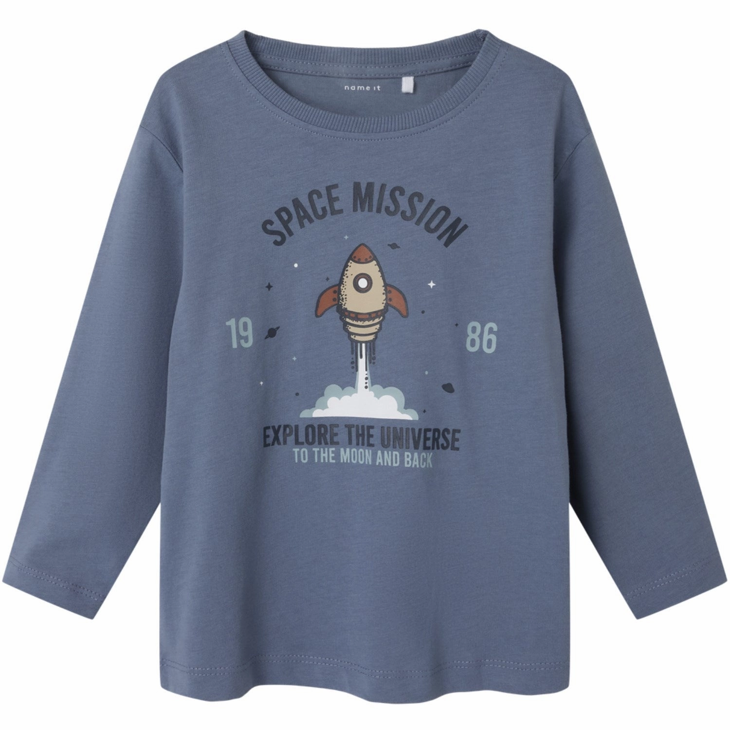 Stylish Detail Chic Look Name It Folkstone Gray Oswin Regular Blouse